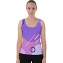 Colorful Labstract Wallpaper Theme Velvet Tank Top View1