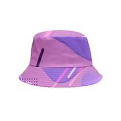 Colorful Labstract Wallpaper Theme Bucket Hat (kids) by Apen