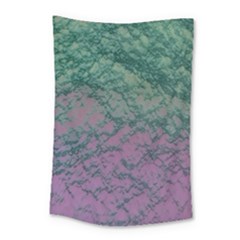 Colorful Duotone Abstract Print Small Tapestry