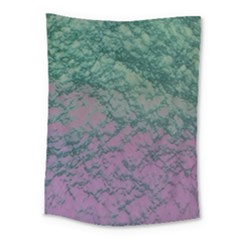 Colorful Duotone Abstract Print Medium Tapestry