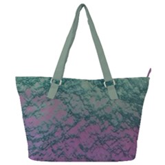 Colorful Duotone Abstract Print Full Print Shoulder Bag