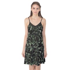 Precision Pursuit: Hunting Motif Camouflage Pattern Camis Nightgown  by dflcprintsclothing