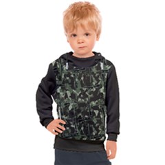 Precision Pursuit: Hunting Motif Camouflage Pattern Kids  Hooded Pullover by dflcprintsclothing