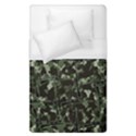 Hunting Motif Camouflage Pattern Print Bk Duvet Cover (Single Size) View1