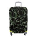 Hunting Motif Camouflage Pattern Print Bk Luggage Cover (Small) View1