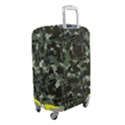 Hunting Motif Camouflage Pattern Print Bk Luggage Cover (Small) View2