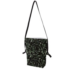 Hunting Motif Camouflage Pattern Print Bk Folding Shoulder Bag by dflcprintsclothing