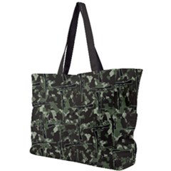 Hunting Motif Camouflage Pattern Print Bk Simple Shoulder Bag