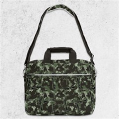 Hunting Motif Camouflage Pattern Print Bk Macbook Pro 13  Shoulder Laptop Bag  by dflcprintsclothing