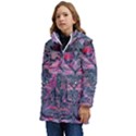 Alien Architecture Ii Kids  Hooded Longline Puffer Jacket View3