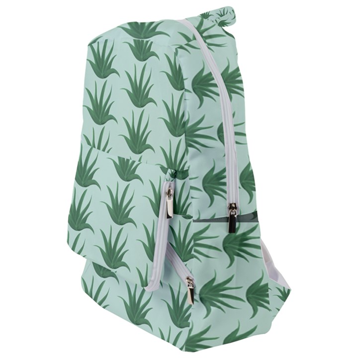 Aloe Plants Pattern Scrapbook Travelers  Backpack