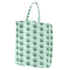 Aloe Plants Pattern Scrapbook Giant Grocery Tote