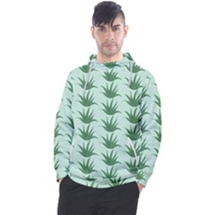 Aloe Plants Pattern Scrapbook Men s Pullover Hoodie