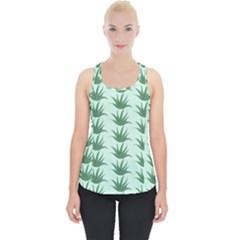 Aloe Plants Pattern Scrapbook Piece Up Tank Top by anzea