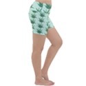 Aloe Plants Pattern Scrapbook Lightweight Velour Yoga Shorts View3