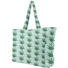 Aloe Plants Pattern Scrapbook Simple Shoulder Bag