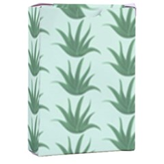 Aloe Plants Pattern Scrapbook Playing Cards Single Design (rectangle) With Custom Box