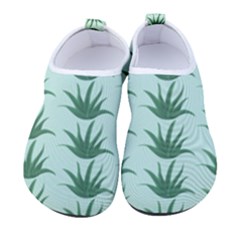 Aloe Plants Pattern Scrapbook Kids  Sock-style Water Shoes by anzea