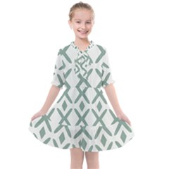 Texture Sign Deaign Kids  All Frills Chiffon Dress