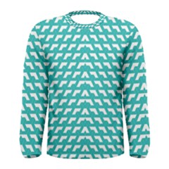 Background Pattern Colored Men s Long Sleeve T-shirt