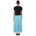 Background Pattern Colored Flared Maxi Skirt View2