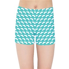 Background Pattern Colored Kids  Sports Shorts