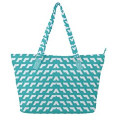 Background Pattern Colored Full Print Shoulder Bag