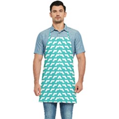 Background Pattern Colored Kitchen Apron by anzea