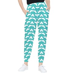 Background Pattern Colored Women s Tapered Pants