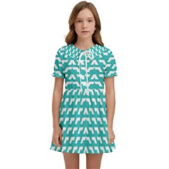 Background Pattern Colored Kids  Sweet Collar Dress by anzea