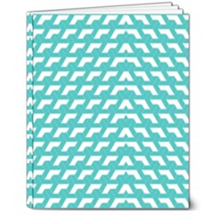 Background Pattern Colored 8  X 10  Hardcover Notebook