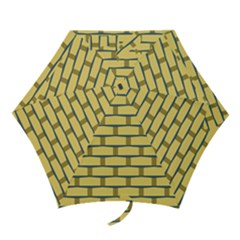 Pattern Wallpaper Mini Folding Umbrellas