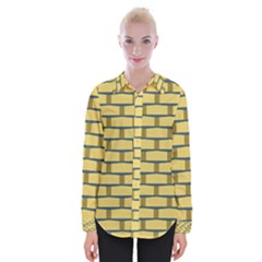 Pattern Wallpaper Womens Long Sleeve Shirt