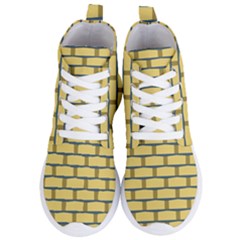 Pattern Wallpaper Women s Lightweight High Top Sneakers