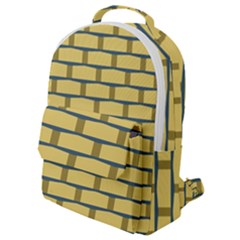 Pattern Wallpaper Flap Pocket Backpack (small)