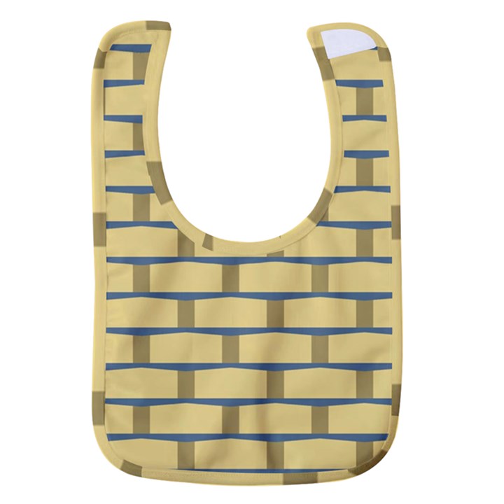 Pattern Wallpaper Baby Bib