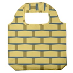 Pattern Wallpaper Premium Foldable Grocery Recycle Bag