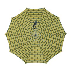 Pattern Wallpaper Automatic Folding Umbrella With Case (large)