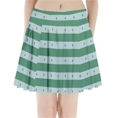 Pattern Triangle Pleated Mini Skirt by anzea