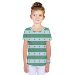 Pattern Triangle Kids  One Piece T-shirt