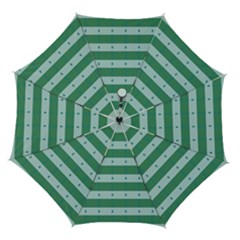 Pattern Triangle Automatic Folding Umbrella With Case (medium)