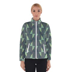 Texture Triangle Women s Bomber Jacket