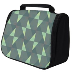 Texture Triangle Full Print Travel Pouch (big)