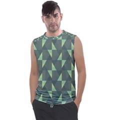 Texture Triangle Men s Regular Tank Top by anzea