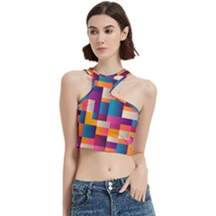 Abstract Geometry Blocks Cut Out Top