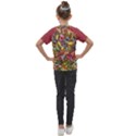 Vivid Cactus Charm Design Pattern Kids  Mesh Piece T-Shirt View2