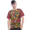 Vivid Cactus Charm Design Pattern Men s Sport Top View1