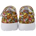 Echinopsis Terscheckii Cactus Motif Random Colored Pattern Kids  Velcro Strap Shoes View4