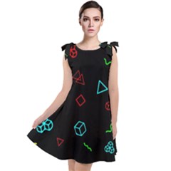 Amoled Tie Up Tunic Dress by kyorashop23