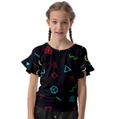 Amoled Kids  Cut Out Flutter Sleeves by kyorashop23